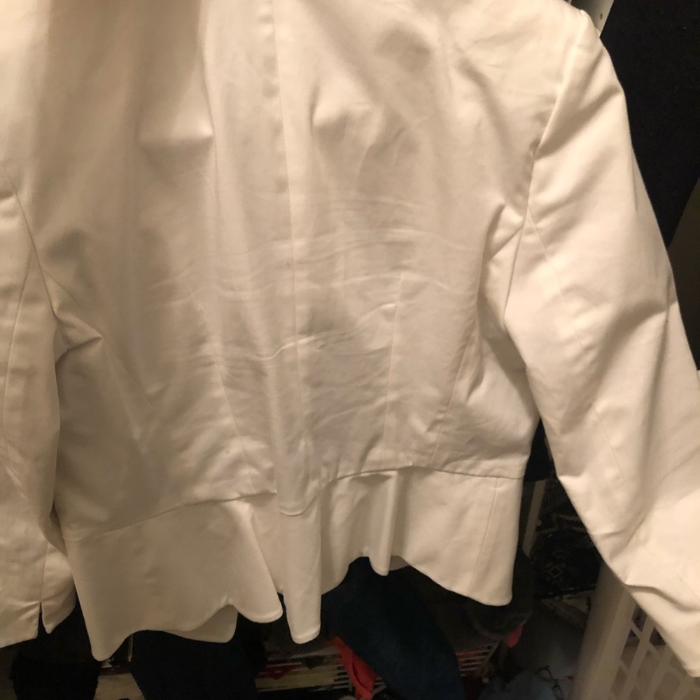 White blazer